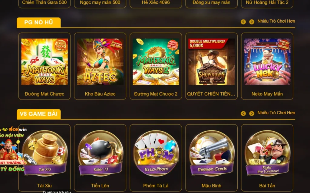 Các trò chơi đa dạng tại 789win